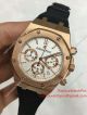 2017 Japan Replica Audemars Piguet Royal Oak Rose Gold Chrono Black Rubber (2)_th.jpg